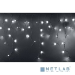 Гирлянда Neon-night Айсикл (бахрома) светодиодный, 2,4 х 0,6 м, белый провод, 230 В, диоды белые, 76 LED, фото6