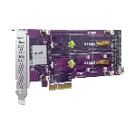 Плата расширения QNAP QM2-2P-344A 2 x M.2 22110 or 2280 PCIe (Gen3 x4) NVMe SSD slots, Low-profile flat and Full-height brackets included., фото3