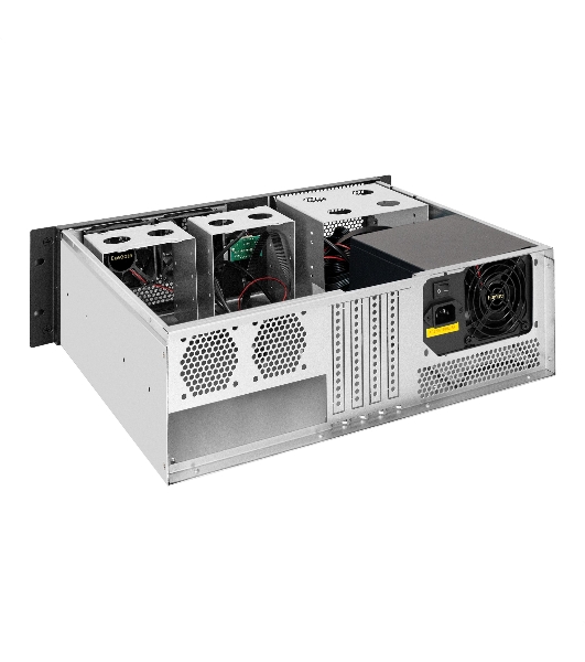 Серверный корпус ExeGate Pro 3U400-07 (RM 19', высота 3U, глубина 400, БП 500ADS, 2*USB)