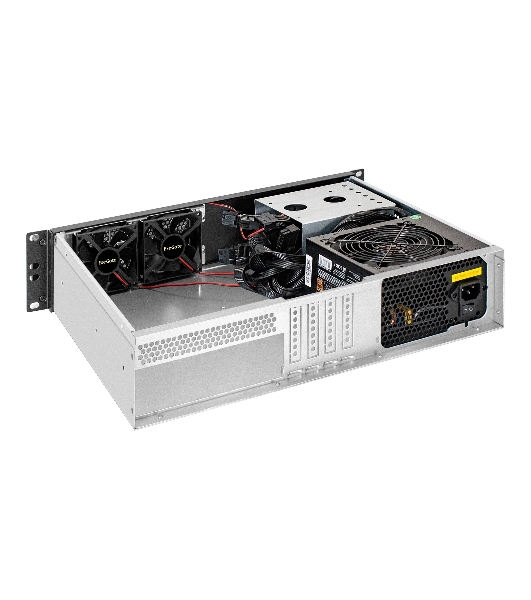 Серверный корпус ExeGate Pro 2U330-03 RM 19', высота 2U, глубина 330, БП 800PPH-SE, 2*USB