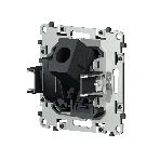 Механизм розетки компьютерной + TV оконечной RJ-45 (8P8C) CAT6/50-870 MHz 1dB с автоматической защитной шторкой QUANT VM195, фото4