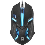 Мышь проводная Defender Hit MB-550 черный, 1600 dpi, USB, кнопки - 4, фото19