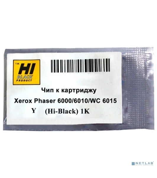 Чип к картриджу Xerox Phaser 6000/6010/WC 6015 (China), Y, 1K