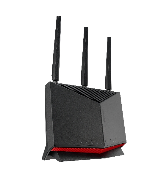 Маршрутизатор ASUS RT-BE86U, черный/красный, 90IG08W0-MO9A0V