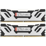 Оперативная память Kingston Fury Renegade, DDR5, 32Gb (1x32Gb), 6400MHz, CL32, DIMM, радиатор, белый, фото10