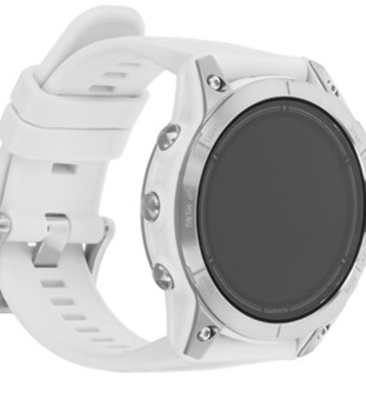 Умные часы Garmin Epix (Gen 2) Sapphire, 1.3' AMOLED, Wi-Fi, Bluetooth, ANT+, GPS, IPX8, титановый белый