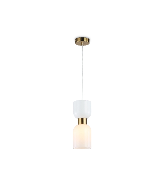 Светильник Ambrella light LH56091 BS/FR латунь/белый матовый E14 max 60W D120*1500