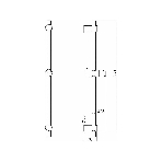 Стойка для душа SUS124CH-RACK-1, фото 1