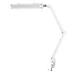 Лампа настольная бестеневая Rexant, струбцина, 'ECO light t', 90 SMD LED, сенсорный диммер, белая, фото 1