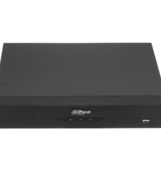 Dahua DH-XVR5108HS-I3/T 8-канальный HDCVI-видеорегистратор с FR HDCVI, AHD, TVI, IP, CVBS; 1 SATA III до 16Тбайт; видеоаналитика 1 HDMI, 1 VGA; сеть: 1 RJ45 100 Мбит/с; аудиовх/вых: 1/1