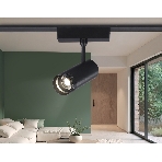 Светильник трековый светодиодный GV1571 BK черный IP20 10W 4200K 48V 15-51° D55*185, фото4