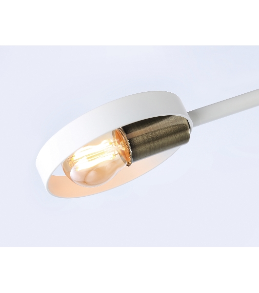 Светильник Ambrella light TR8222/2 WH/SB белый/бронза E27/2 max 40W 510*165*190