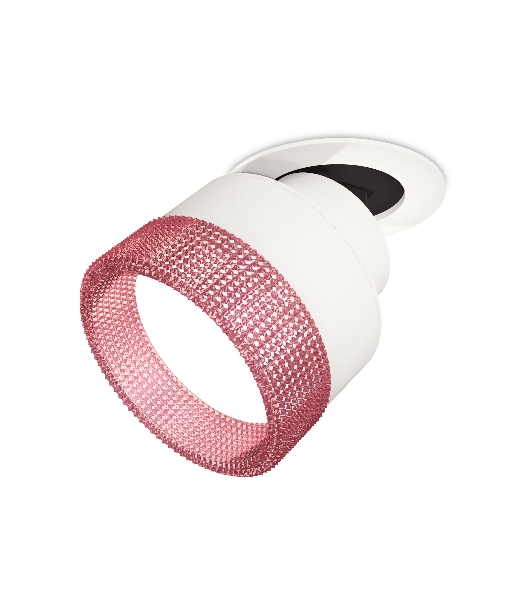Светильник Ambrella Light XM8101542 SWH/PI белый песок/розовый GX53 (A2241, A2105, C8101, N8486)
