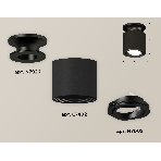 Светильник Ambrella Light XS7402060 SBK/PBK черный песок/черный полированный MR16 GU5.3 (N7926, C7402, N7002), фото 1