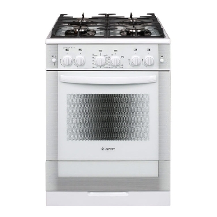 Плита газовая Gefest ПГ 6500-02 0042 белый, конфорок 4 шт, духовка 52 л, 60 см x 85 см x 60 см