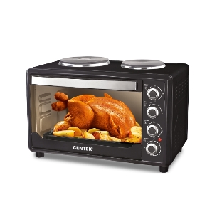 Мини-печь Centek CT-1530-36 PLATE черный