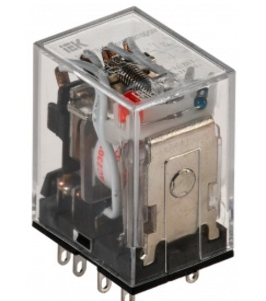 Реле РЭК 78-4(MY4) с инд. 3А 230В АC IEK RRP20-4-03-220A-LED