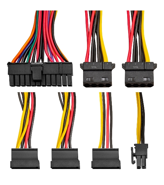 Компьютерный корпус Miditower ExeGate CP-601-UNS400 (ATX, БП UNS400 с вент. 12см, 2*USB, аудио, черный)