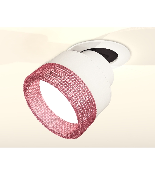 Светильник Ambrella Light XM8101542 SWH/PI белый песок/розовый GX53 (A2241, A2105, C8101, N8486)
