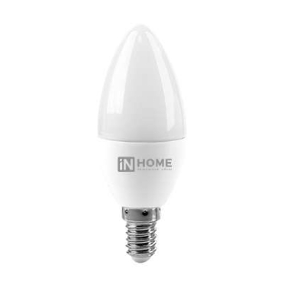 Лампа светодиодная LED-СВЕЧА-VC 8Вт свеча 4000К нейтр. белый E14 760лм 230В IN HOME 4690612020433