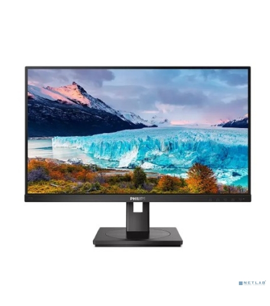 Монитор 27' Philips 272S1M(00/01) IPS 1920x1080, 75 Гц, 4 мс, 16:9, 300 кд/м2, 1xHDMI, 1хDP, 4xUSB, черный