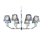 Люстра Ambrella light LH75063/8 CH/DB хром/темно синий E14/8 max 40W D870*810, фото11