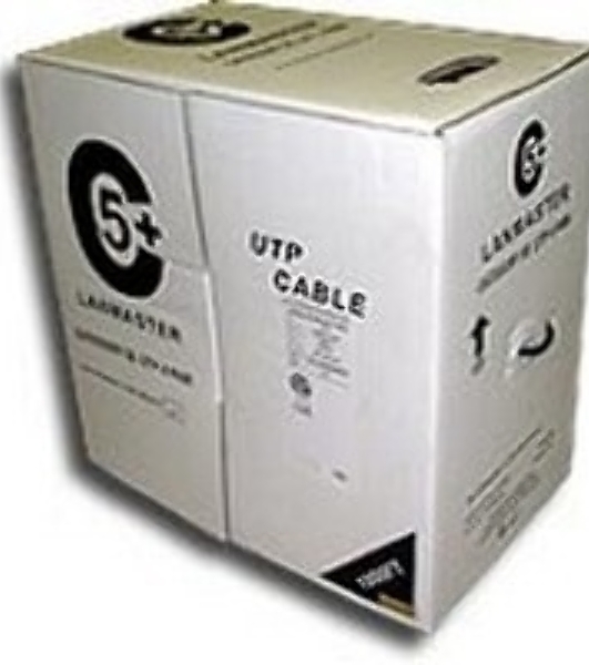 Кабель информационный LANMASTER LAN-5EUTP-WP-OUT cat.5е U/UTP не экранированный 4X2X24AWG PVC внешний 305м черный