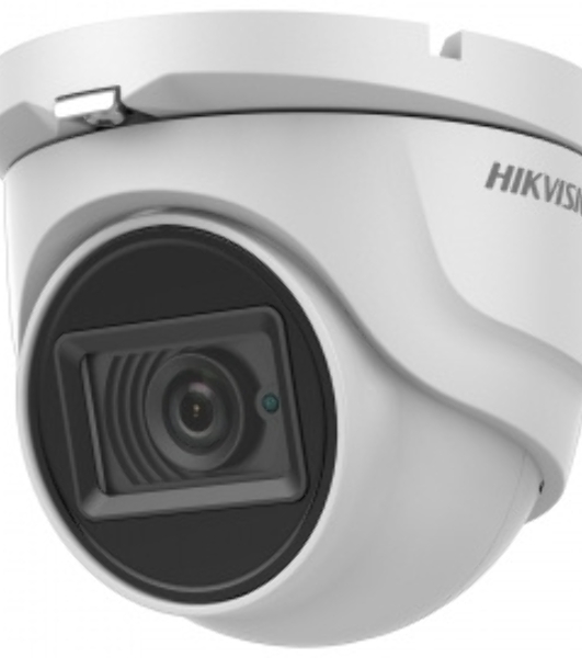 Камера видеонаблюдения Hikvision DS-2CE76H8T-ITMF 2.8-2.8мм цветная корп.:белый