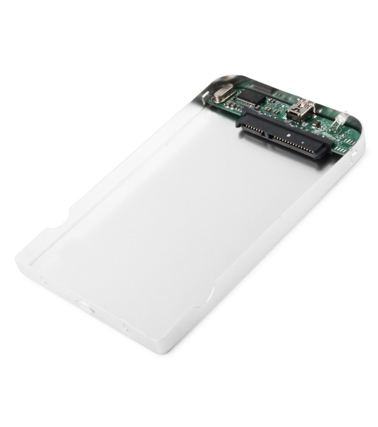 Внешний корпус для HDD Gembird EE2-U2S-41-S 2.5' EE2-U2S-41, серебро, USB 2.0, SATA, металл