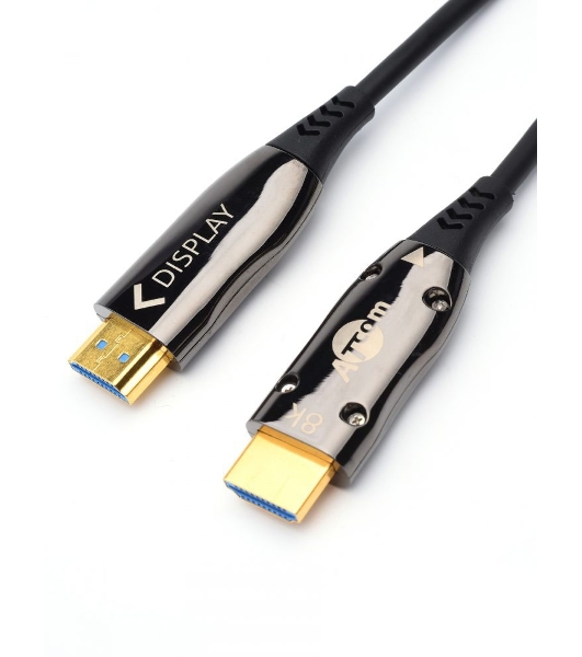 Кабель HDMI 10 м (HIGH speed, Metal gold, Optical) 8K VER 2.1 Кабель HDMI 10 м (HIGH speed, Metal gold, Optical) 8K VER 2.1