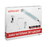 Лампа настольная бестеневая Rexant, струбцина, 'ECO light t', 90 SMD LED, сенсорный диммер, белая, фото4