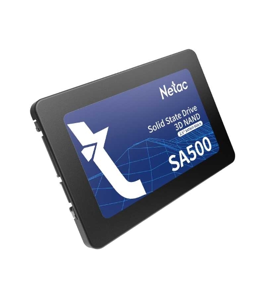 Накопитель SSD Netac SA500, 128Gb, SATA III, 2.5', R/W 500/400