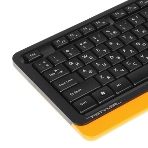 Комплект клавиатура+мышь A4Tech FStyler F1010 проводной, USB, 1600 DPI, чёрный/оранжевый, фото29