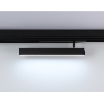 Управляемый светодиодный светильник для шинопровода Magnetic Ambrella light GL1332 BK черный IP20 18W 3000K-6400K 220V 120° 342*25*112 (Без ПДУ), фото4