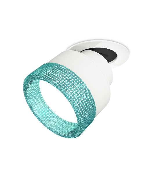 Светильник Ambrella Light XM8101543 SWH/BL белый песок/голубой GX53 (A2241, A2105, C8101, N8488)