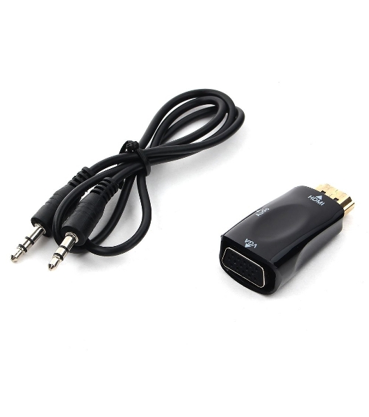 Переходник HDMI-VGA Cablexpert A-HDMI-VGA-02, 19M/15F, Jack3.5 аудиовыход