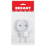 Тройник электрический Rexant 'Шар' 220 В 6 А белый, фото6