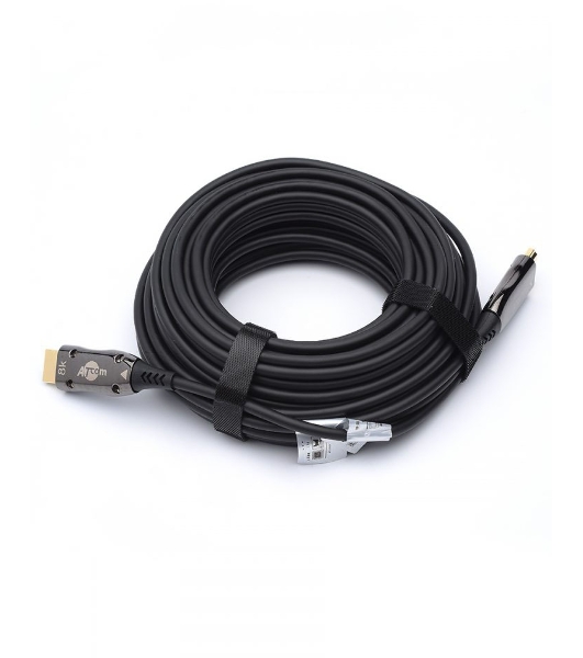Кабель HDMI 10 м (HIGH speed, Metal gold, Optical) 8K VER 2.1 Кабель HDMI 10 м (HIGH speed, Metal gold, Optical) 8K VER 2.1