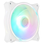 Вентилятор для корпуса Cooler Master MasterFan MF120 Halo2 ARGb 120х120x25 белый 4-pin 27дБ (MFL-B2DW-21NP2-R2) Ret, фото7