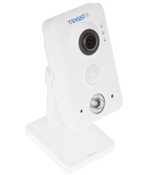 Камера видеонаблюдения IP Trassir TR-D7151IR1 1.4-1.4мм корп.:белый