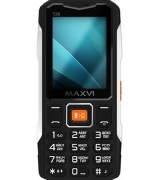Мобильный телефон Maxvi RT-03 + док-станция, черный