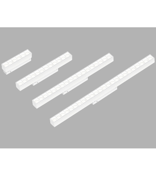 Трековый линейный светильник Ambrella light GL4510 WH белый IP20 24W 3CCT 3000-6000K SMART 48V 24° 435*22*25
