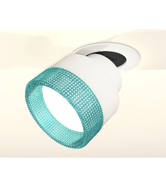 Светильник Ambrella Light XM8101543 SWH/BL белый песок/голубой GX53 (A2241, A2105, C8101, N8488)