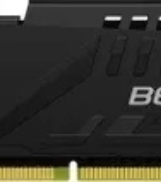 Оперативная память Kingston Fury Beast, DDR5, 16Gb (1x16Gb), 6400MHz, CL32, DIMM, с радиатором, черный