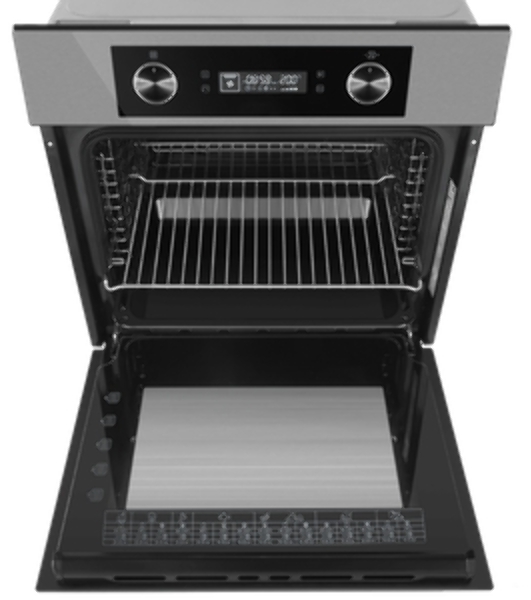Шкаф духовой электрический Maunfeld AEOH60102S, 60л, дверца с 3 стеклами, нержавеющая сталь