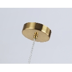 Светильник Ambrella light LH56091 BS/FR латунь/белый матовый E14 max 60W D120*1500, фото3
