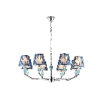 Люстра Ambrella light LH75063/8 CH/DB хром/темно синий E14/8 max 40W D870*810, фото8