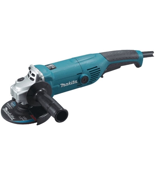 Угловая шлифовальная машина Makita GA5021 ф125мм GA5021 1050Вт,11000об\м,2.3кг,кор,муфта SJS,фикс вкл-ля,шлиф диск