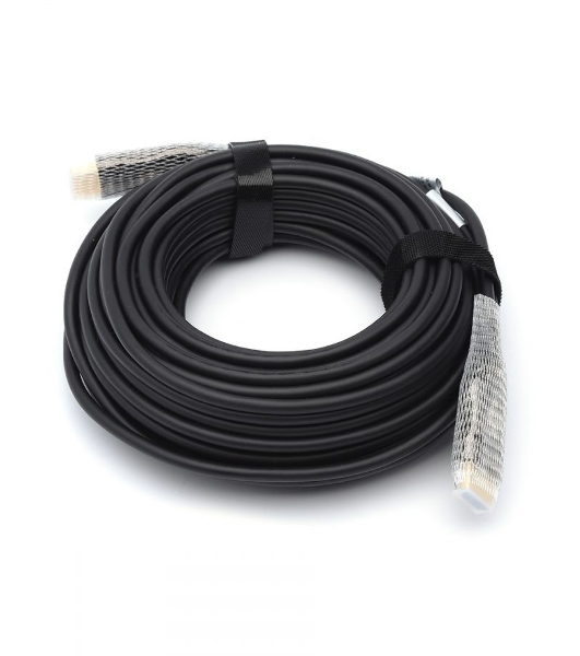 Кабель HDMI 10 м (HIGH speed, Metal gold, Optical) 8K VER 2.1 Кабель HDMI 10 м (HIGH speed, Metal gold, Optical) 8K VER 2.1