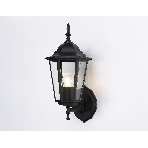 Уличный настенный светильник Ambrella light ST2010 BK/CL черный/прозрачный IP54 E27 max 40W 360*150*210, фото3